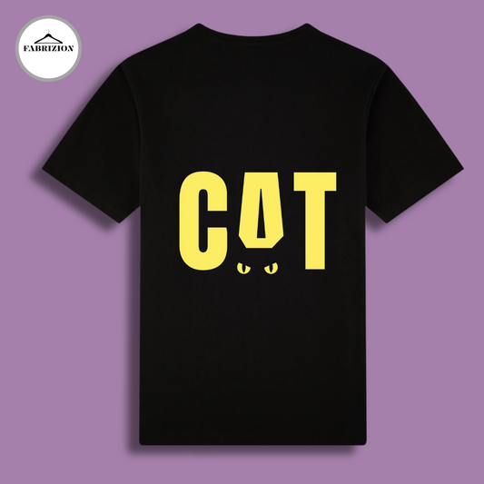 Oversized Graphic T-Shirt | Cat Edition