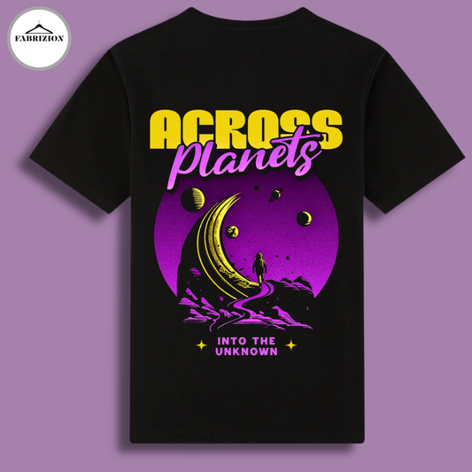 Oversized Graphic T-Shirt | Across Planets Edition