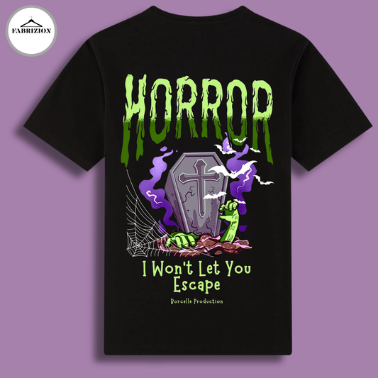Oversized Graphic T-Shirt | Horror Edition